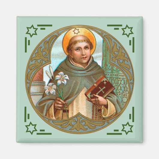 セントドミニク・ド・グズマン(BK 07) マグネット (正面)