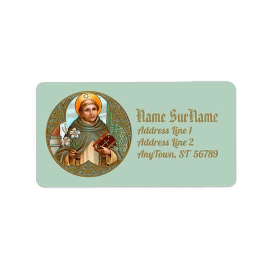 セントドミニク・ド・グズマン(BK 07) ラベル (正面)