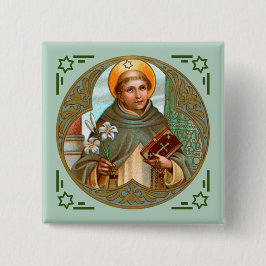 セントドミニク・ド・グズマン(BK 07) 缶バッジ