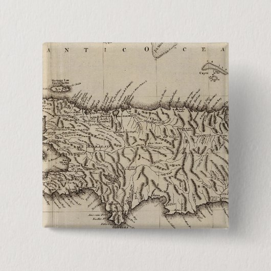 セントドミンゴ·ヒスパニオラ 缶バッジ (正面)