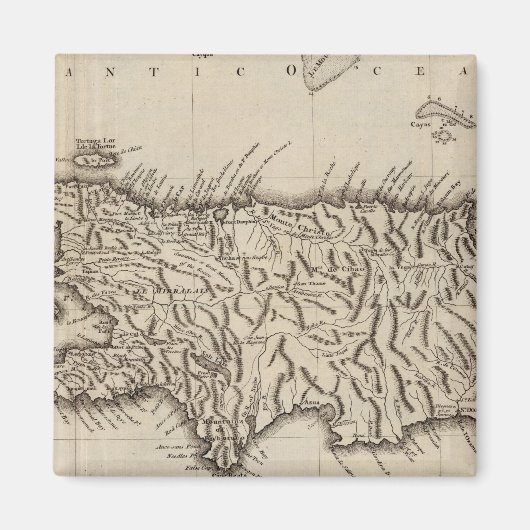 セントドミンゴ・ヒスパニオーラ マグネット (正面)