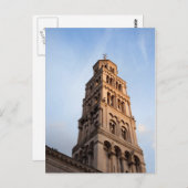 セントドムニウスベルタワー大聖堂inスプリット ポストカード (正面/裏面)