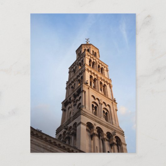 セントドムニウスベルタワー大聖堂inスプリット ポストカード (正面)