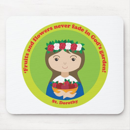 セントドロシー マウスパッド (正面)
