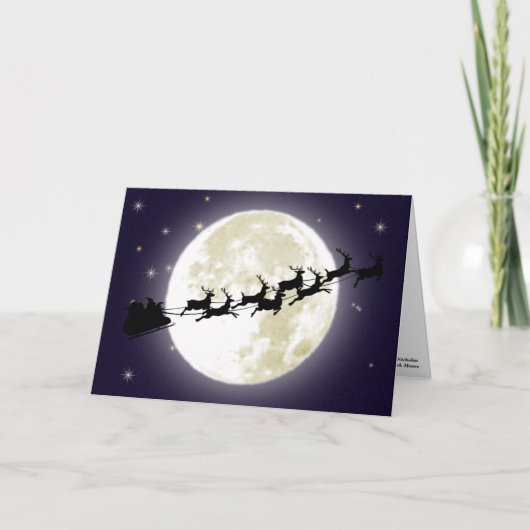 セントニコラスからの訪問 シーズンカード (正面)