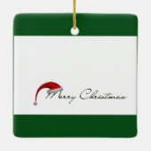 セントニコラスからの訪問 セラミックオーナメント (裏面)