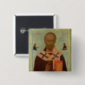 セントニコラスのアイコン 缶バッジ (正面&裏面)