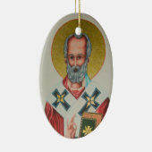 セントニコラスのオーナメント セラミックオーナメント (右)