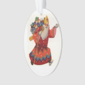 セントニコラスのクリスマスのオーナメント オーナメント (正面)