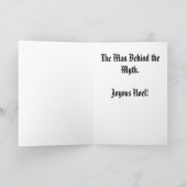 セントニコラスのクリスマスカード シーズンカード (内部)