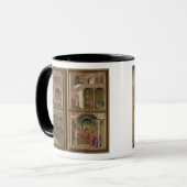 セントニコラスの生命からの4つの場面: St. Nic マグカップ (正面左)