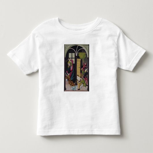 セントニコラスの祭壇の背後の飾り トドラーTシャツ (正面)