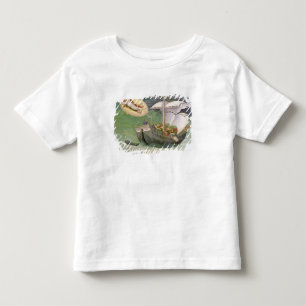 セントニコラスは残骸からの船を救います トドラーTシャツ