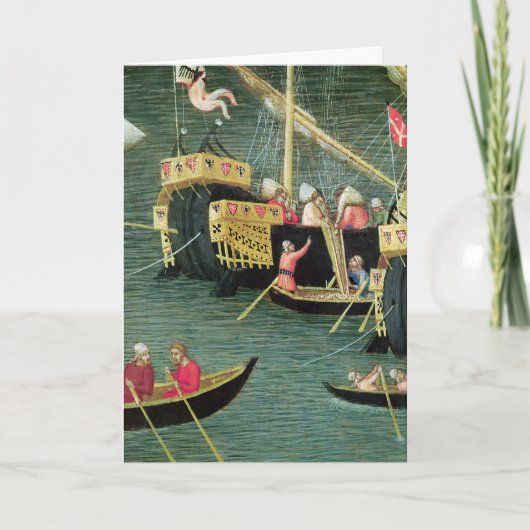 セントニコラスは飢饉からのミラを救います シーズンカード (正面)