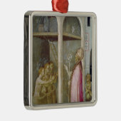 セントニコラスは3人の子供を生き返らせます メタルオーナメント (右)