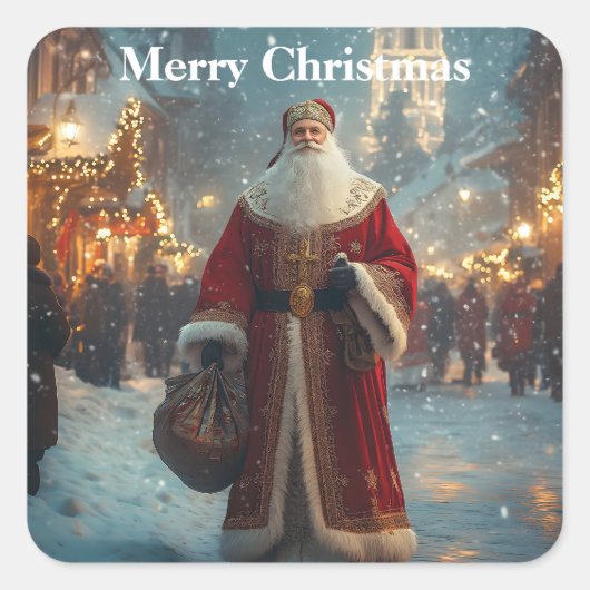 セントニコラスインアフェスティバルスノウィビレッジ スクエアシール (正面)