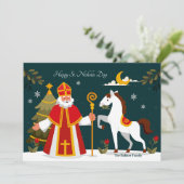 セントニコラス グリーティング カード (スタンド正面)