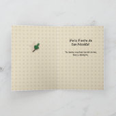 セントニコラス、スペイン語、St.ニックの饗宴 シーズンカード (内部)