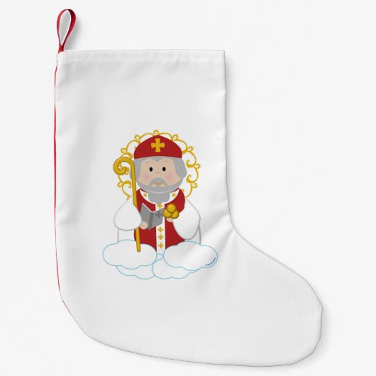 セントニコラス スモールクリスマスストッキング (正面)