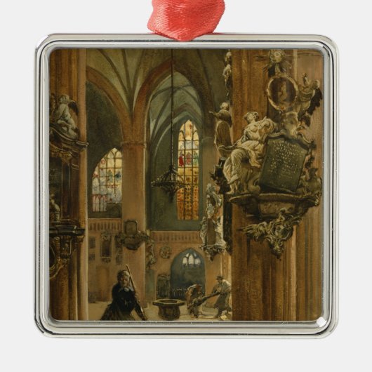 セントニコラス、ベルリンの教会のインテリア メタルオーナメント (正面)
