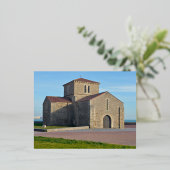 セントニコラプリオリーアットレサブルドロネ 箔シーズンポストカード (立ち正面)