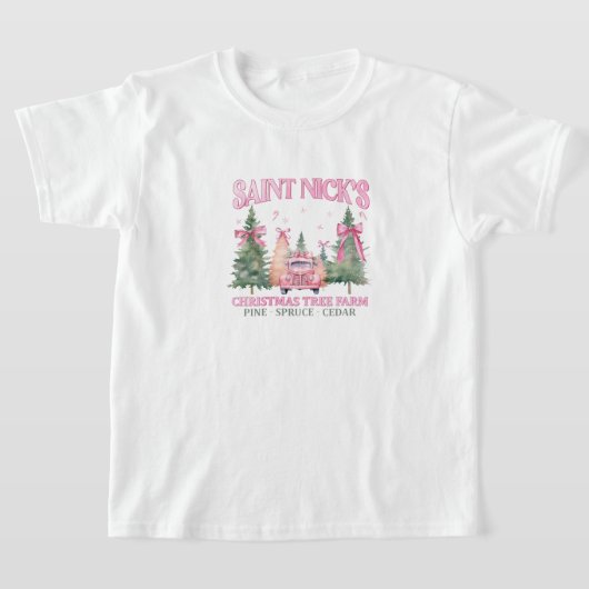 「セントニックのツリーファーム」 Tシャツ (レイダウン)