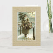 セントニッククリスマスヴィンテージ再生 カード (正面)