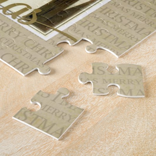 セントニッククリスマスヴィンテージ再生 ジグソーパズル (側面)