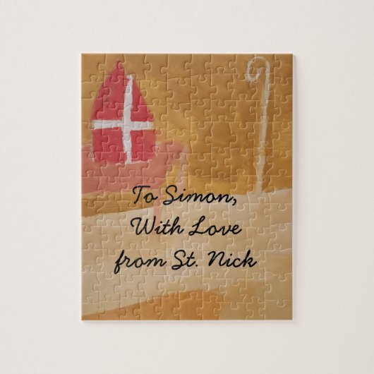 セントニックズデイオランダシンテクラーズ水彩マイター ジグソーパズル (縦)