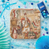 セントニックセントニコラスオランダシンタクラアスヴィンテージ ペーパープレート (パーティー)