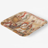 セントニックセントニコラスオランダシンタクラアスヴィンテージ ペーパープレート (傾斜あり)