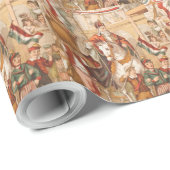 セントニックセントニコラスオランダシンタクラアスヴィンテージ ラッピングペーパー (ロールコーナー)