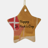 セントニックデイオランダシンタクラアスウォーターカラーマイター セラミックオーナメント (右)