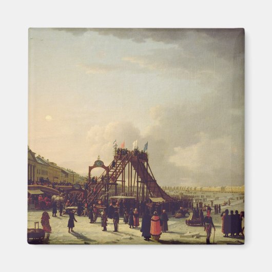 セントネバのジェットコースター。 マグネット (正面)