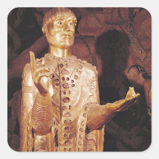 セントバウディームの胸像 スクエアシール (正面)