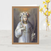 セントバラオブリマカード カード (黄色い花)