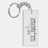 セントバラキーチェーン キーホルダー (正面左)