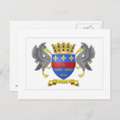 セントバルトエレミヤ国旗 ポストカード (正面/裏面)