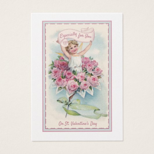 セントバレンタインスピリチュアル宗教的ブーケエンジェル (正面)