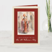 セントバレンタインデーマスオファリング祈りの言葉 カード (正面)