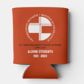 セントバーソロミュー学士課程の卒業生クーラーボックス 缶クーラー (裏面)