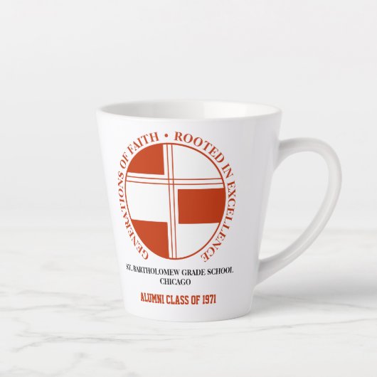 セントバーソロミュー学年卒業生ラテマグ カフェラテマグ (右)
