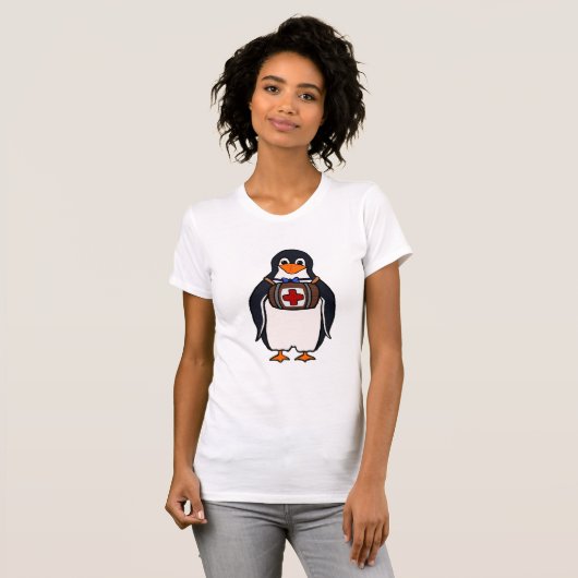 セントバーナルズペンギン女子Tシャツ Tシャツ (正面フル)