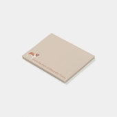 セントバーナードのパーソナライズ ポストイット (アングル)