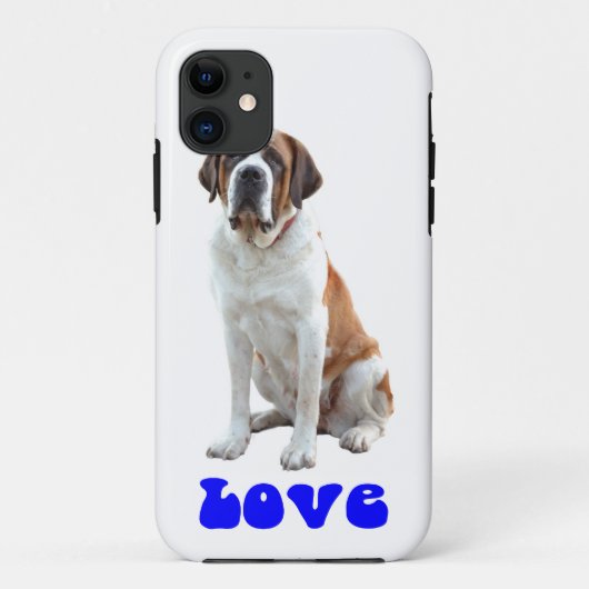 セントバーナードの子犬 iPhone 5 カー Case-Mate iPhoneケース (裏面)