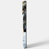 セントバーナードの雪を降らせて クリスマス Case-Mate iPhoneケース (裏面 / 左)