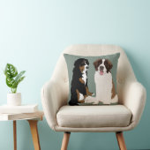 セントバーナードアンドベルネスマウンテンドッグ クッション (椅子)