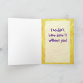 セントバーナードギフト&アクセサリ サンキューカード (内部)