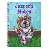 セントバーナード文房具 ノートブック (正面)