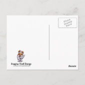 セントバーナード文房具 ポストカード (裏面)